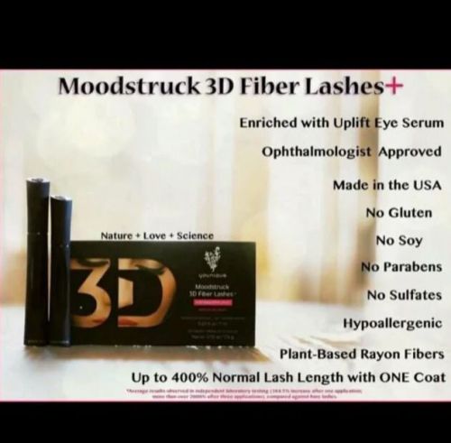 Younique 3D+ Fiber Lashes Plus + Mascara Lash Moodstruck Uplift Eye Serum