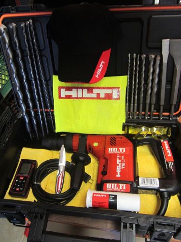HILTI TE 25 DRILL, FREE DRILL BITS &amp; CHISELS, DURABLE, MEASURING LASER,FAST SHIP