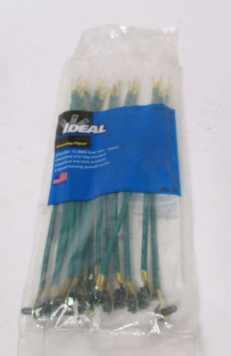 Ideal 30-3184 grounding pigtail 12awg (15) for sale