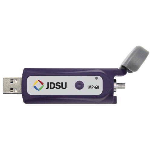 JDSU MP-60A USB Optical Power Meter, 780 to 1650nm, w/Software &amp; Accys