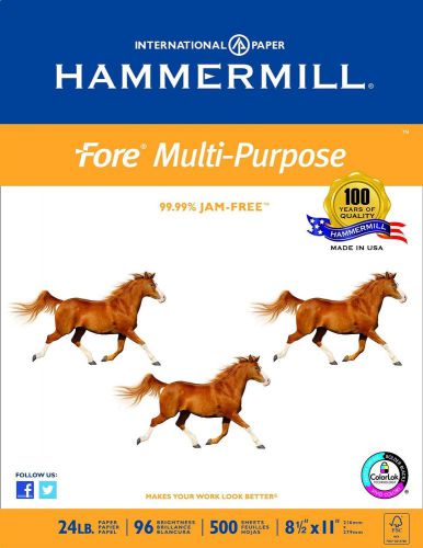 Hammermill Fore MP, 8-1/2 x 14 Inches, 24 lb, 96 Bright, 500 Sheets/1 Ream (1012