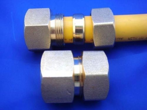 . gasflex female fitting 1620 3/4&#034; tubing one end &amp; 1/2&#034; fnpt other end (1 un) for sale