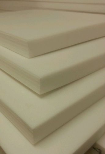 (12 qty lot) POLYETHYLENE PLANK FOAM 36&#034; x 4&#034; x 2&#034; Density 4pcf  white pe