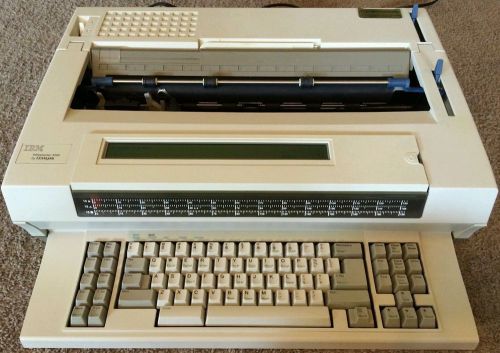 Ibm wheelwriter 3500 electronic typewriter by lexmark- refurbished for sale