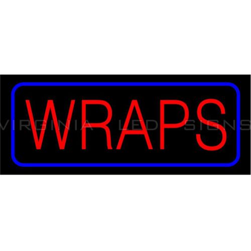 Wraps LED SIGN neon looking 30&#034;x12&#034; HIGH QUALITY VERY BRIGHT PIZZA