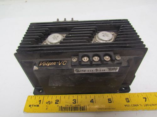 Volgen-VC 39090N Voltage regulator 200VAC input 15V output vintage