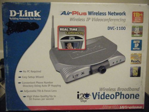 D-Link DVC -1100,  i2eye Wireless Broadband Videophone