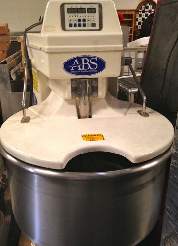 American baking systems abs spiral mixer 8m-120t for sale