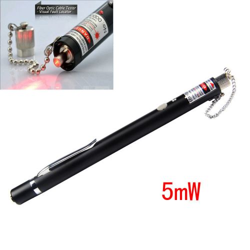 5mw red visible optic fiber cable fault locator tester equipment 5-6km vfl650-5 for sale