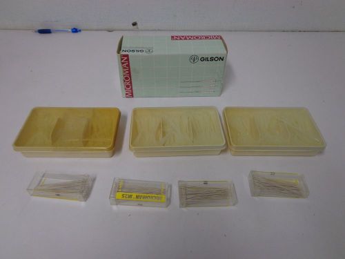 Gilson microman capillaries &amp; pistons m25 pipette tip free shipping for sale