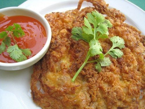Khai Jiao Mu Dish Style Pork Omelet Recipe DIY Thai Food Asian Popular Original