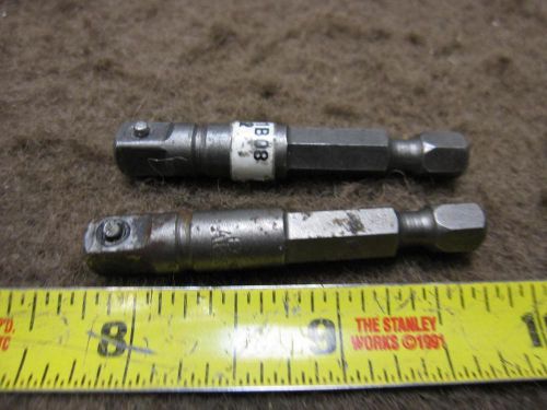 Apex &amp; proto ex-250-2 hex dr extension, pin lock, 1/4 x 2 in 2 pc lot aircraft for sale