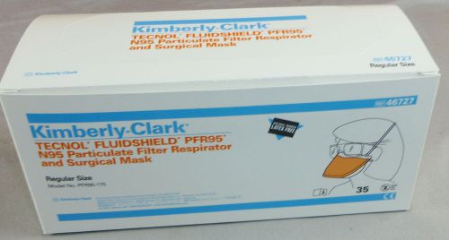 210 KIMBERLY CLARK TECNOL FLUIDSHIELD PFR95 N95 MASK Particulate Respirator