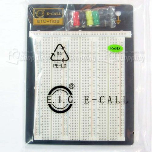 1pc of eic-1106 3 pcs solderless breadboard 3p, 2390 round holes for sale