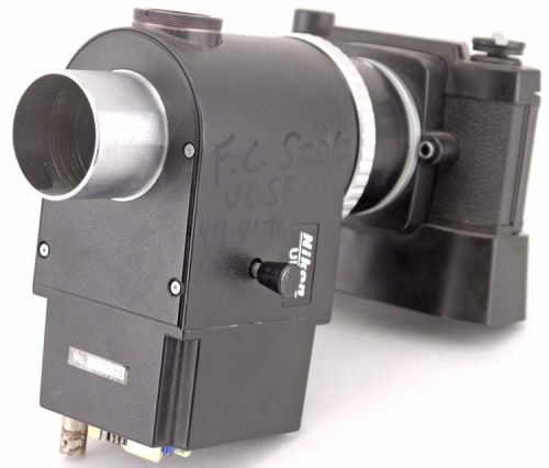 Nikon FX-35A 35MM Microflex Microscope Camera + UFX Exposure Monitor Lens
