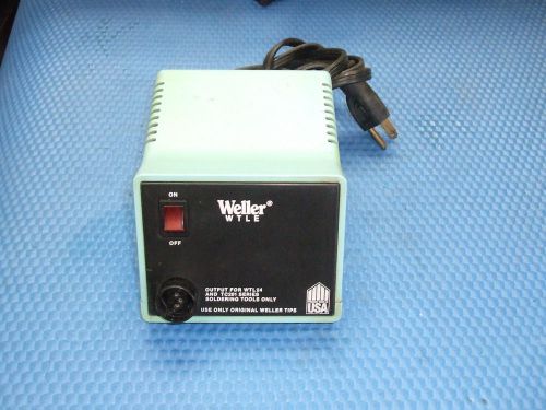Weller wtle pu120 soldering power unit station output for tc201 and wtl24 for sale