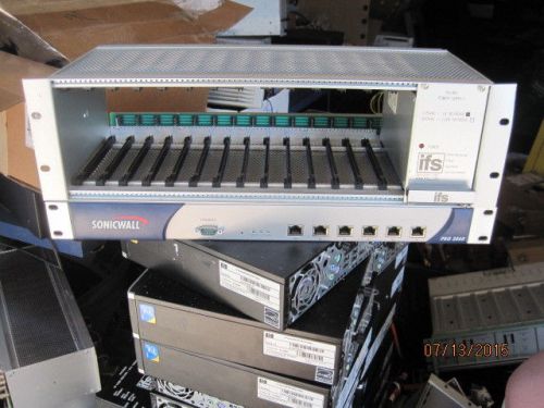 International Fiber IFS GE Rackmount Card Cage Chassis with PS-R3 Power Supply