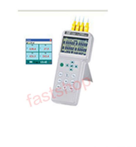 Tes-1384 4 input thermometer datalogger thermocouple k, j, e, t, r..11types usb for sale