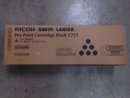 RICOH LANIER PRO SAVIN C651EX C751 C751EX BLACK 828185 TONER CARTRIDGE