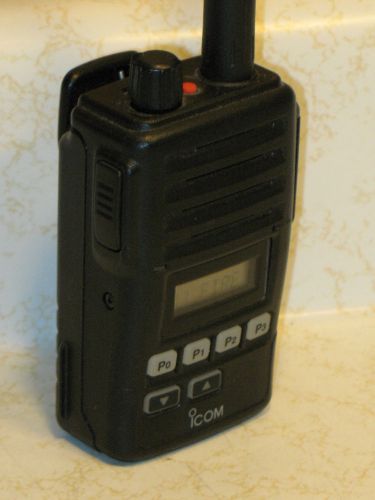 Icom IC-F50 5w 128ch VHF 136-174 MHz Waterproof Radio + Battery FREE Prog w/BIN