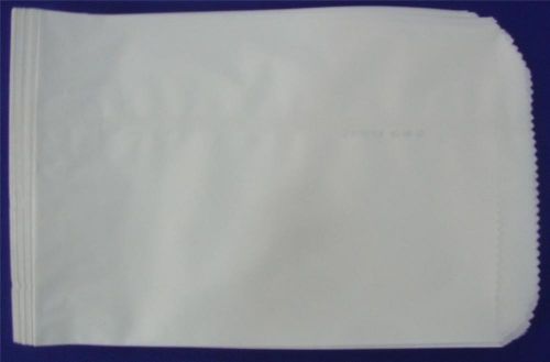 500 Qty. 6 x 9 White Kraft Design Paper Merchandise Bag Retail Shopping Bags