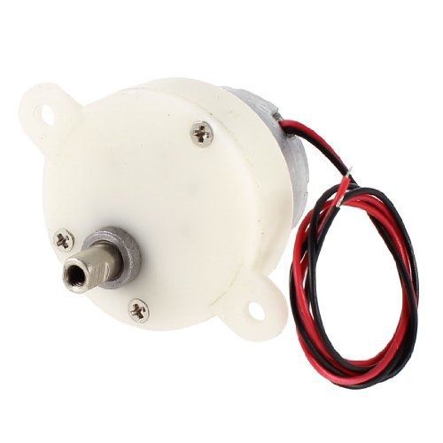 5RPM 2 Wire 5mm Shaft Connecting Cylinder Shape Micro Motor DC 3V