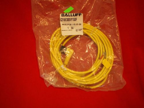 BALLUFF C21BE300VY150F *NEW* CABLE ASSEMBLY (19E1)