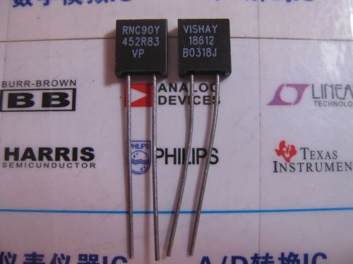 1x RNC90Y 452R83 VP Vishay RNC90 Series Metal Foil Resistors Y0089452R830VP0L