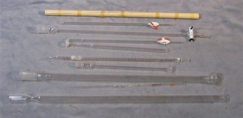 Lot Of 10 Pieces Of Laboratory Glass