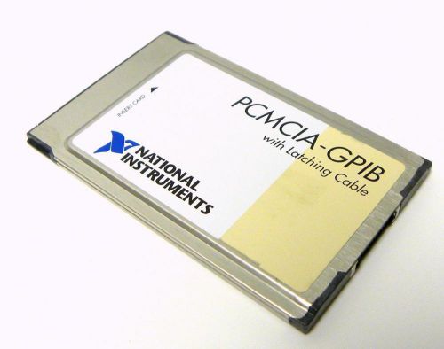 NATIONAL INSTRUMENTS PCMCIA-GPIB CARD