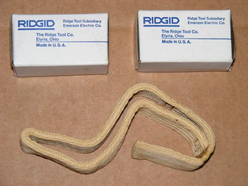 (2) Ridgid No.2 Strap Wrench Replacement Straps #E-5704