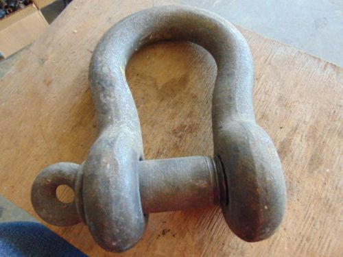 Large crosby laughlin clevis screw pin shackle swl17t 17 ton 1-1/2in pin for sale