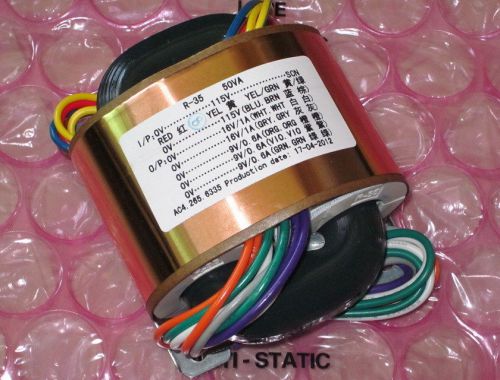 International universal voltage 50w high quality r coretransformer 16vx2+9vx3 for sale