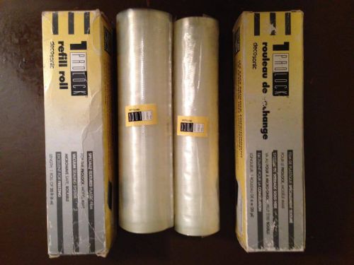 Two Decosonic ProLock Refill Rolls New with Original Box 20 ft