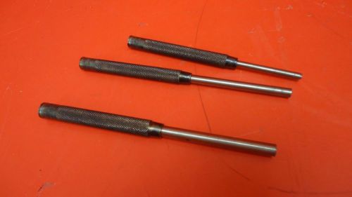 L.S. Starrett Punch Set 3pc 768-4, 768-5, 768-6