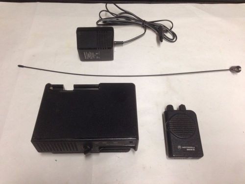 Working Motorola Minitor IV (4) FIRE EMS PAGER 151-158.9MHz W/ Amplified Charger
