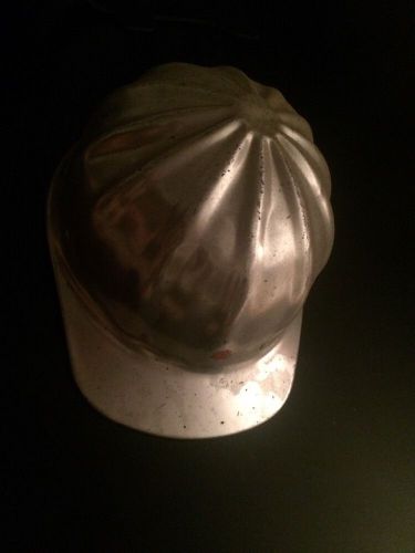 Vintage Aluminum Safety Hard Hat. Mc Donald?