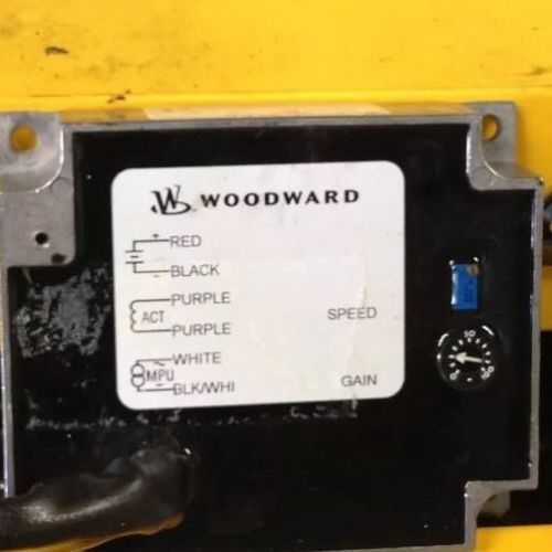 Generator engine speed control ,Woodward PN# 8270-1061.  DYN1-10784-001-0-12