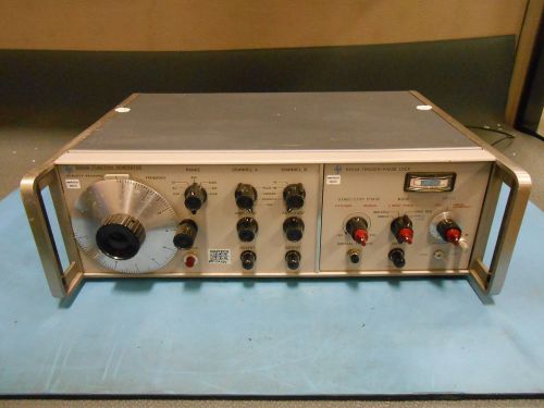 HP 3300A FUNCTION GENERATOR AND HP 3302A TRIGGER/PHASE LOCK