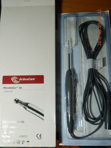 Arthrocare Microblator30, AC-4050-01, 1.4mm 30deg,integrated cable wand,2017 exp