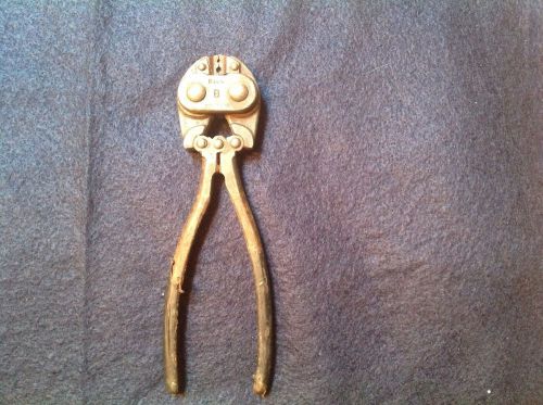 Vintage Bell crimping pliers
