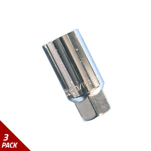 K tool international socket 13/16 3/8&#034; drive spark plg 6pt [3 pack] for sale