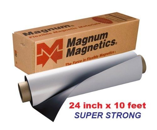Magnum Magnetic 24&#034;x10 feet .30mil Super Strong Flexible Material