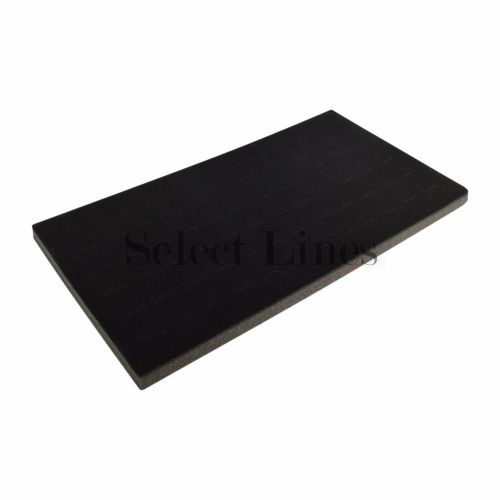 New black 72 slot ring foam pad tray jewelry display !! for sale