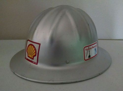 Vintage Forestry Miner Oil Rig Hard Hat McDonald T Helmet Medium Vorhees Shell