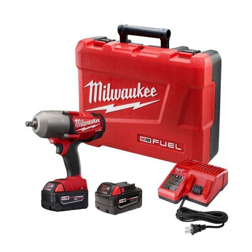 Milwaukee 2763-22 M18 Fuel 1/2&#034; High Torque Impact Wrench w/ Friction Ring Kit