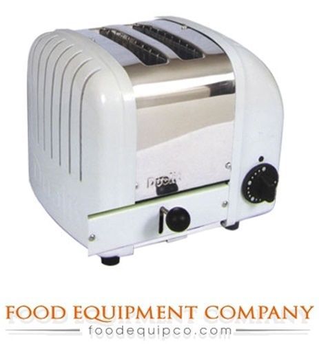 Cadco CTW-2 120 Volt Commercial Toaster Stainless/White