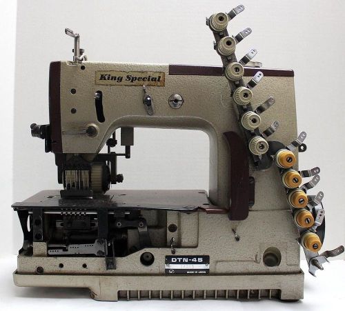 KING SPECIAL DTN-45  Multi 6-Needle Puller Chainstitch Industrial Sewing Machine
