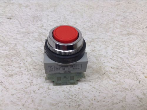 IDEC 41-10650 Red Momentary Push Button Izumi 4110650 TW-C10 TWC10