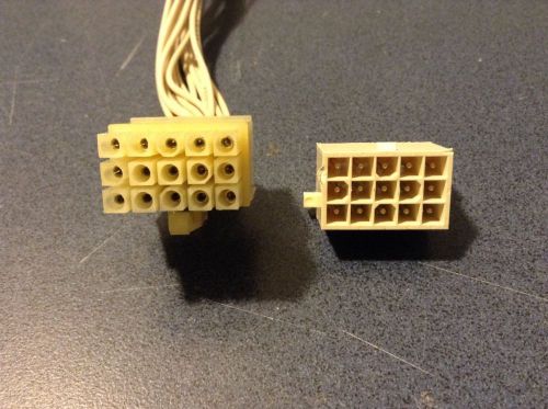 15 pin connector 3x5 with mobo socket/connector for sale